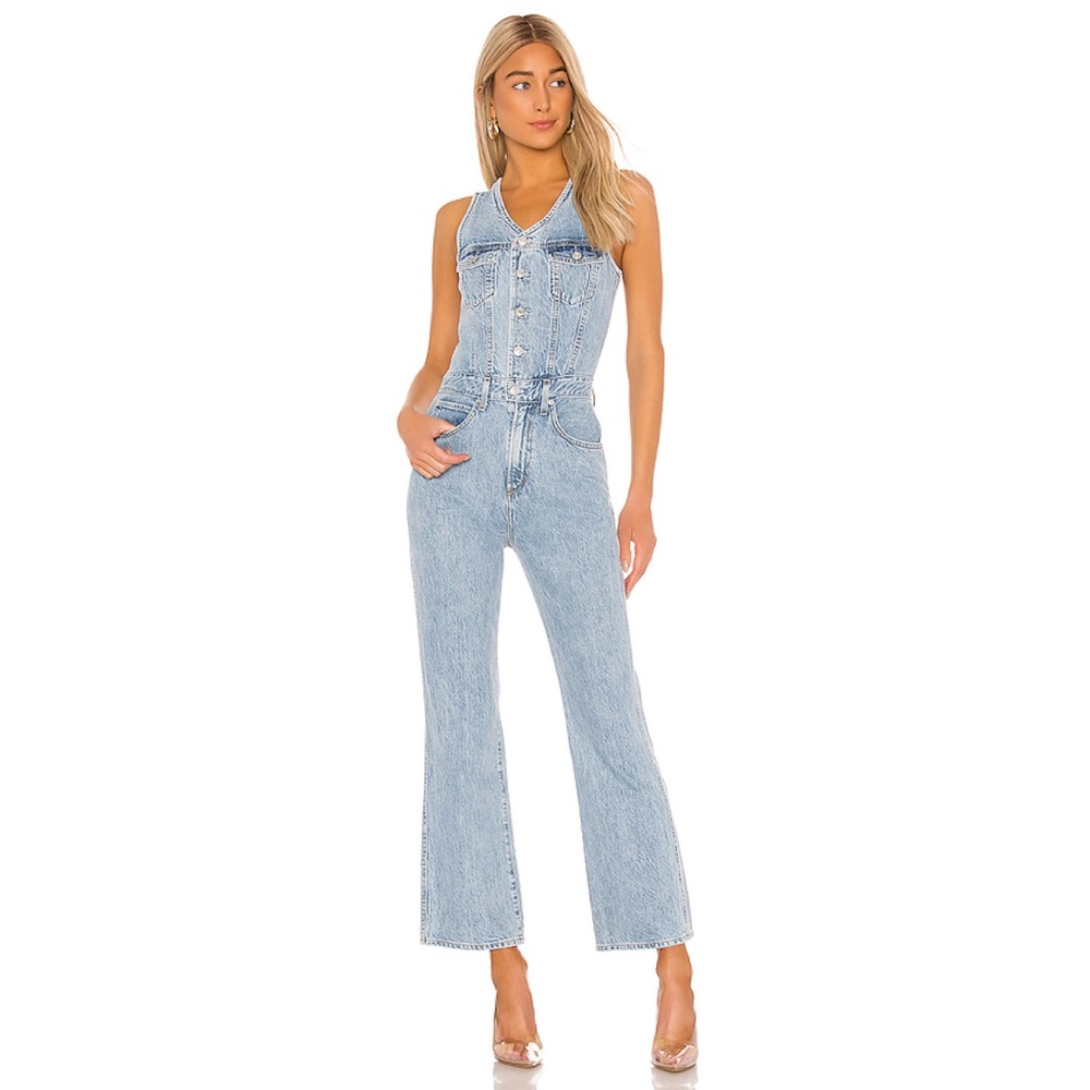 AGOLDE Seventies Denim Jumpsuit - Picture 8 of 12